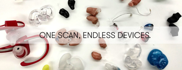 One scan for endless hearing devices