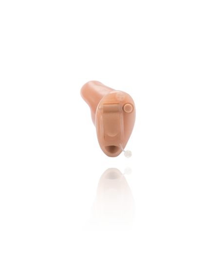 Completely in the canal hearing aid